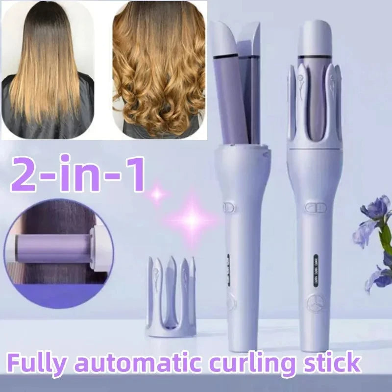 Automatic Hair Curler fast heating feature for quick salon-quality curls