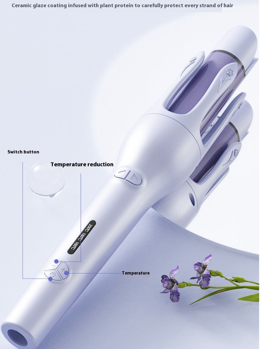 Automatic Hair Curler with three temperature options for all hair types