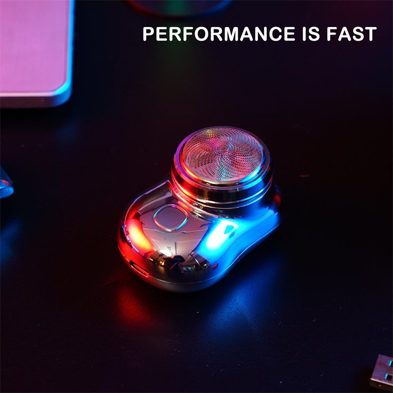 Mini Electric Shaver – Pocket Size Portable Razor, USB Rechargeable, Waterproof Wet & Dry, One-Button Easy Use for Men & Women