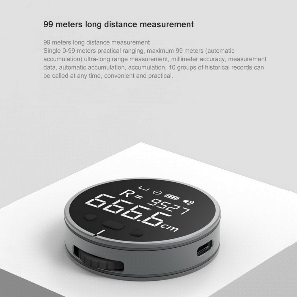 Digital Measuring Ruler in use for measuring distance accurately