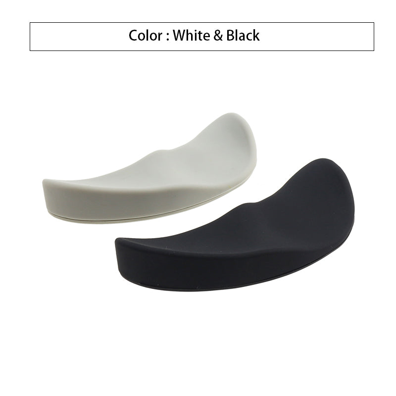 Non slip base of ergonomic mouse wrist rest ensuring stability