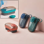 Cleaning clothes and fabrics easily with multifunctional automatic brush