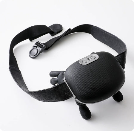 Neck shoulder massager with simple control buttons for easy operation