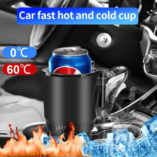 portable car drink warmer cooler for travel use
