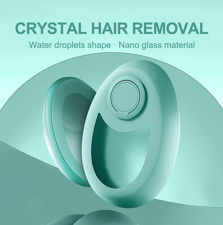 Reusable Crystal Hair Eraser for Legs Arms Back front view CJEER Hair Removal Device