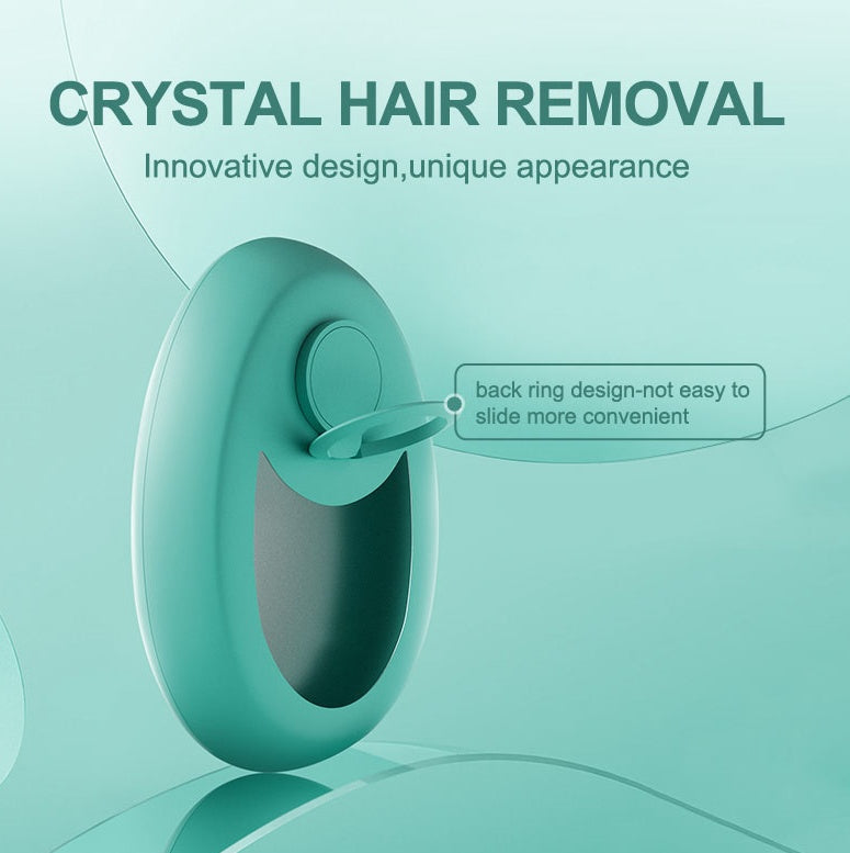 Side view of Reusable Crystal Hair Eraser CJEER Hair Removal Device