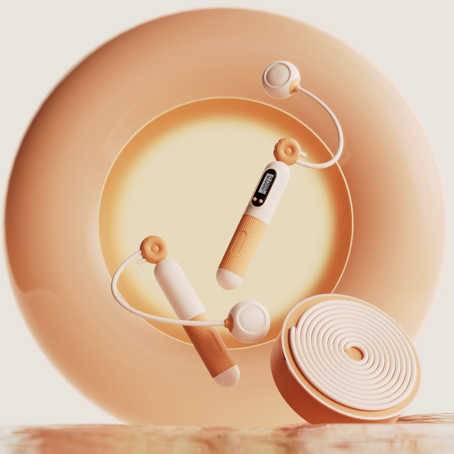 Smart Skipping Rope built-in calorie counter for tracking fitness progress