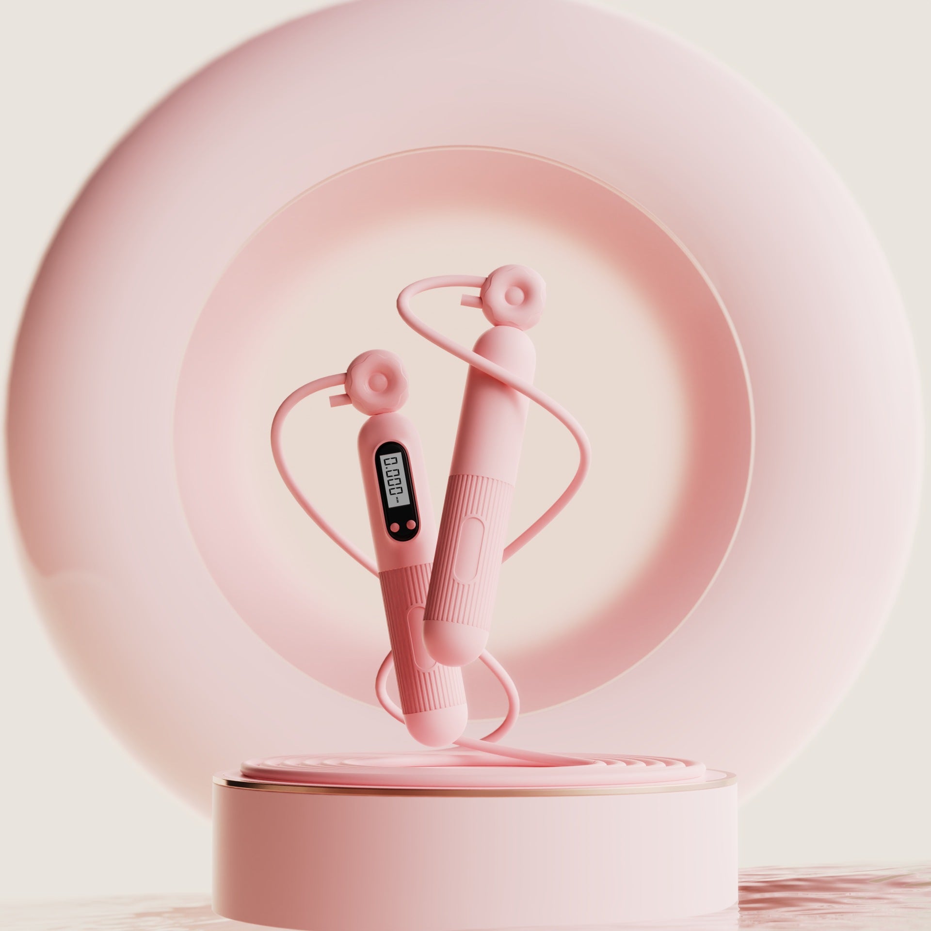 Smart Skipping Rope used at home for cardio, weight loss, and toning